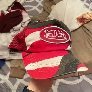 Vintage Von Dutch Originals Mesh Trucker Cap Hat
